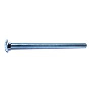 MIDWEST FASTENER 5/16"-18 x 5-1/2" Zinc Plated Grade 2 / A307 Steel Coarse Thread Carriage Bolts 50PK 01086